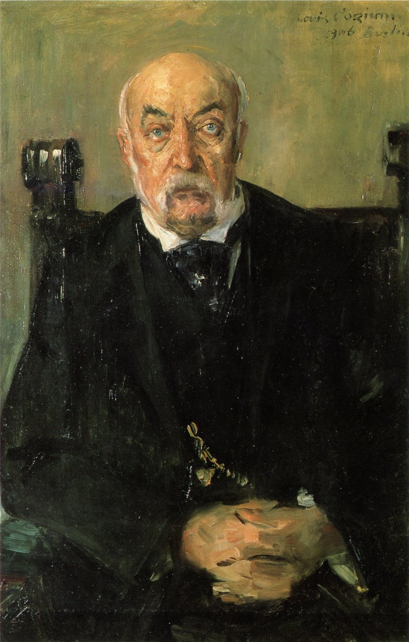 Portrat des Gro-Logenmeisters Zollnern tekijältä Lovis Corinth