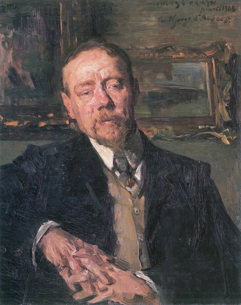  Muotokuva taidemaalari Eugene Gorgenista tekijältä Lovis Corinth