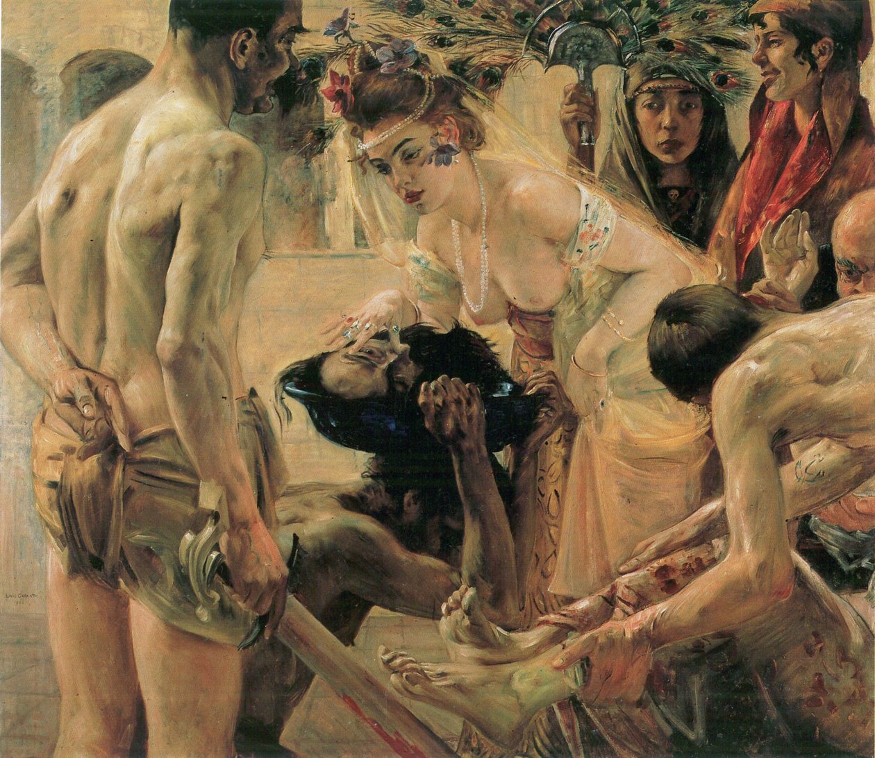 Salome, II. Fassungn tekijältä Lovis Corinth