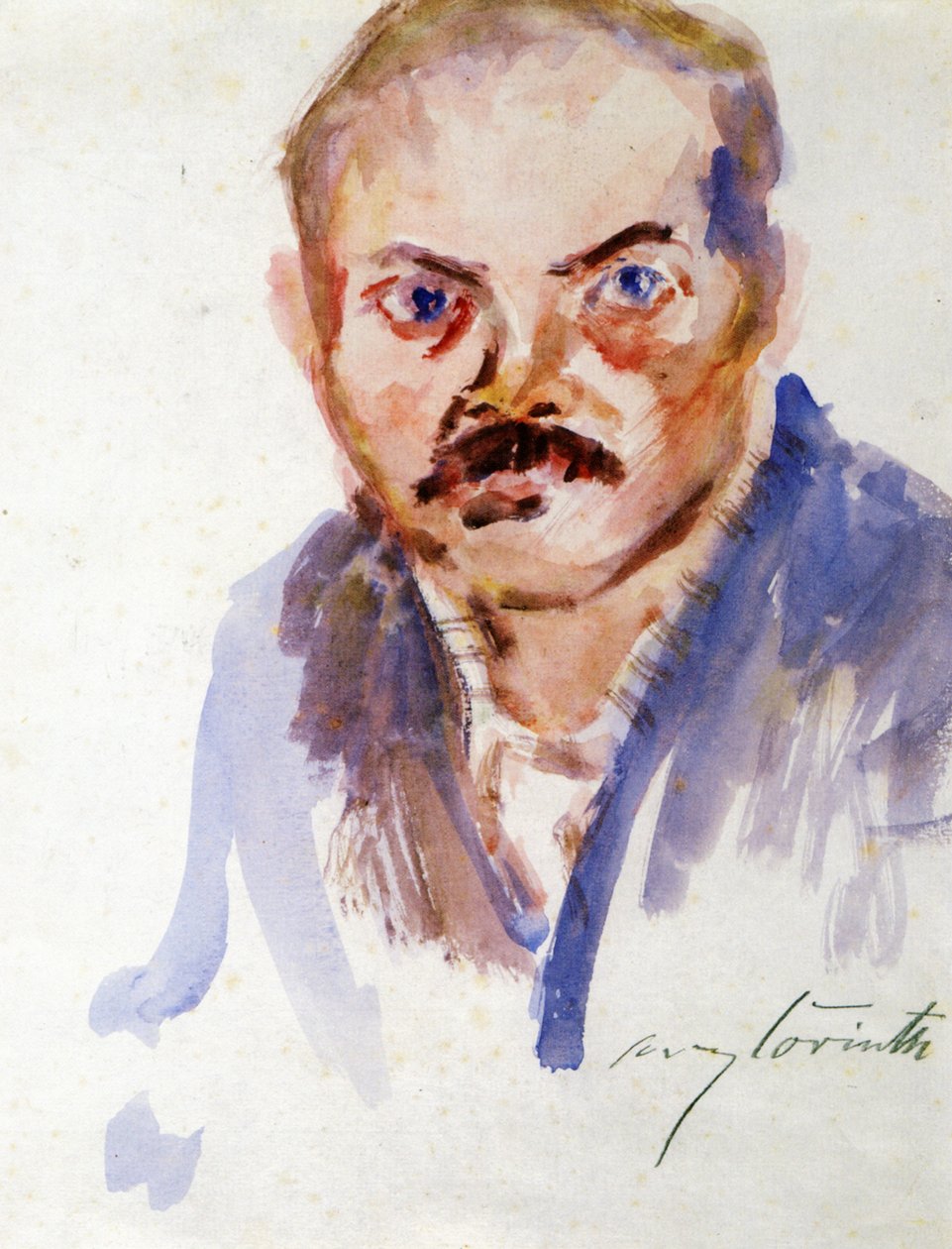 Selbstbildnisn tekijältä Lovis Corinth