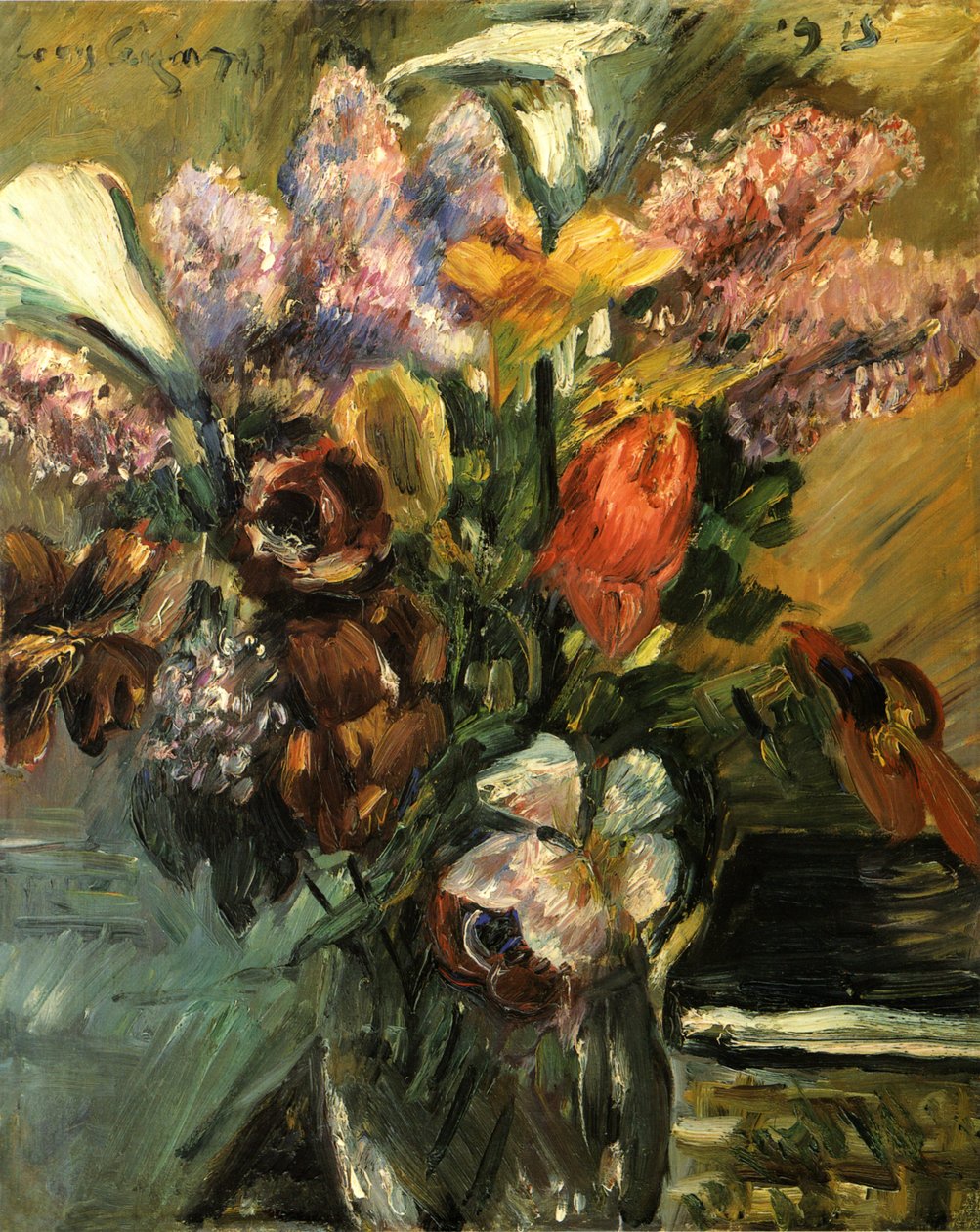 Tulpen, Flieder ja Kallan tekijältä Lovis Corinth