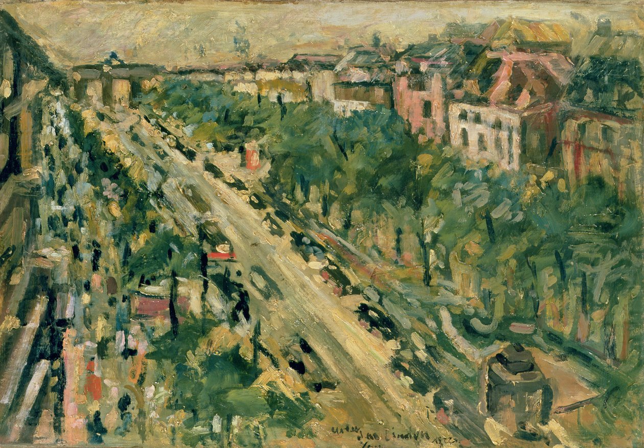 Berliini, Unter den Linden, 1922 tekijältä Lovis Corinth