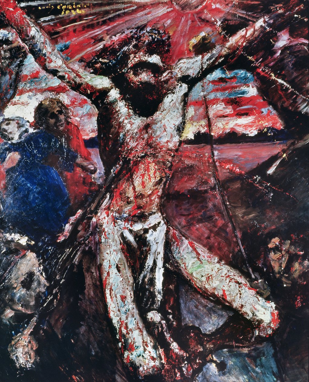 Punainen Kristus, 1922 tekijältä Lovis Corinth
