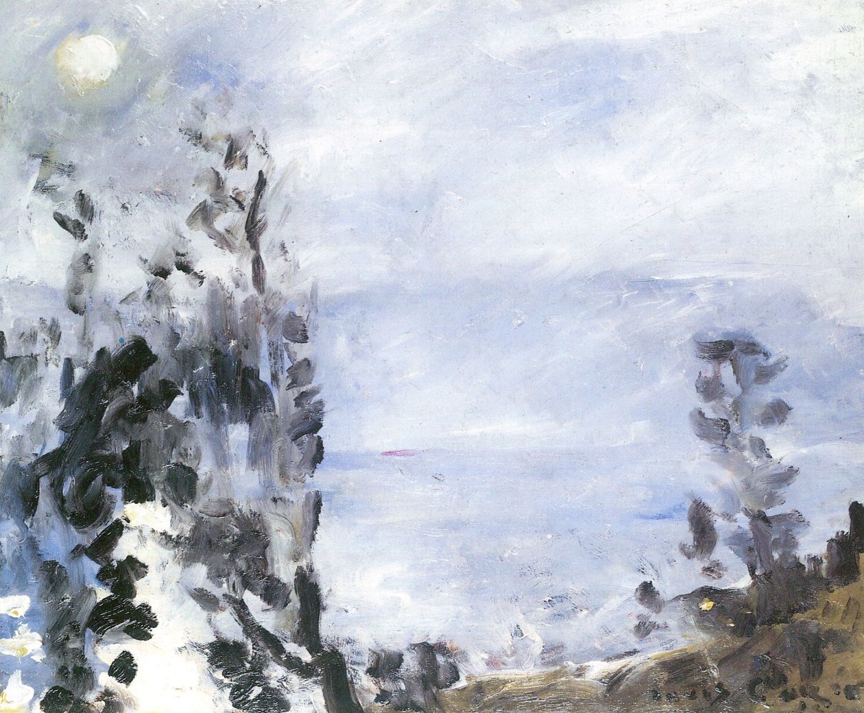 Walchensee, Junimond tekijältä Lovis Corinth