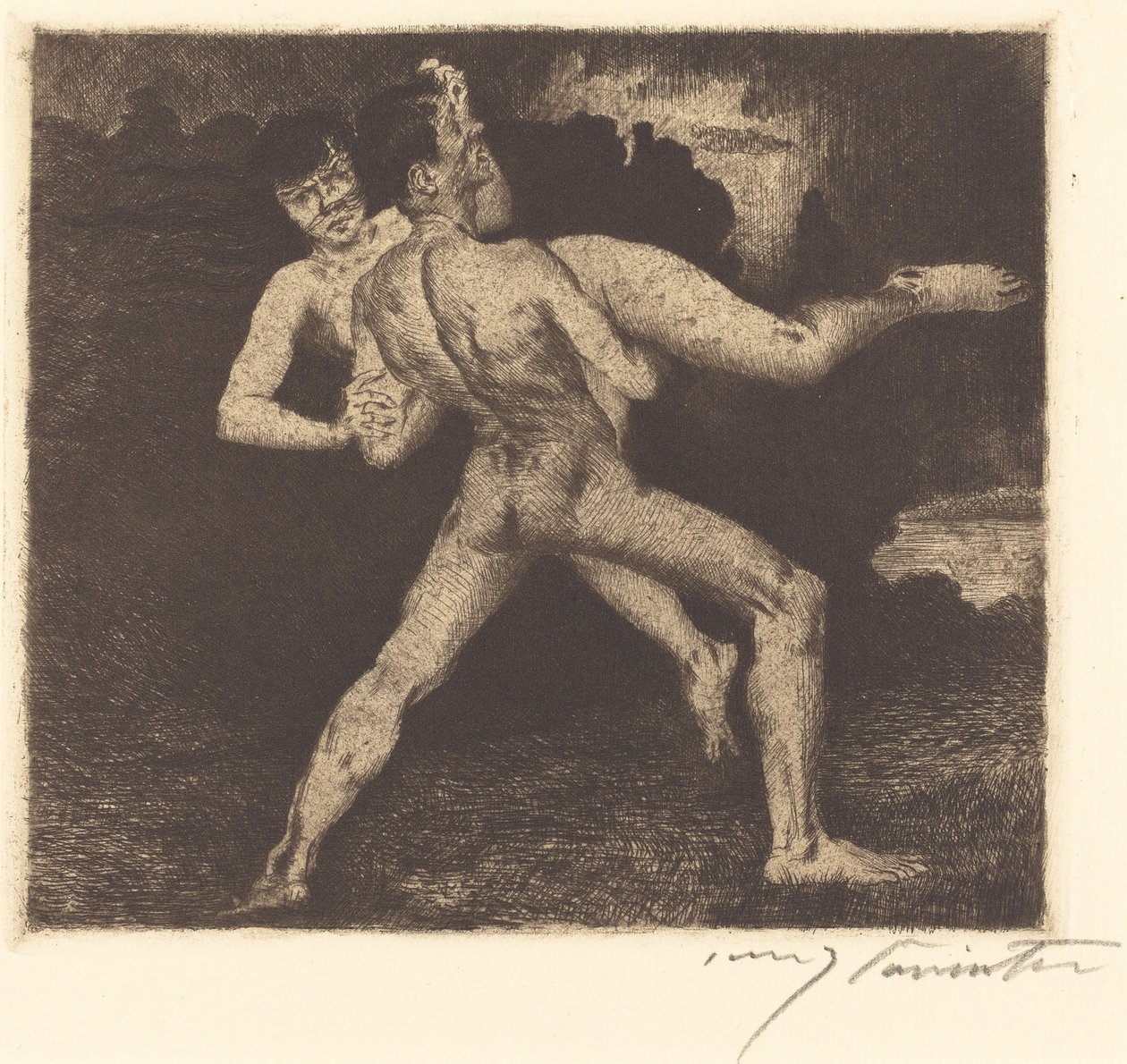 sieppaus tekijältä Lovis Corinth