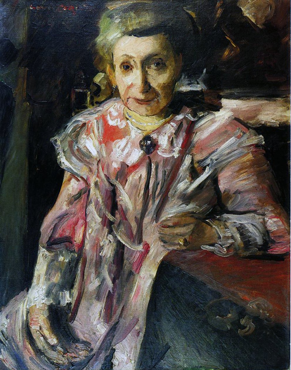 Rouva Hedwig Behrend, 1916 tekijältä Lovis Corinth