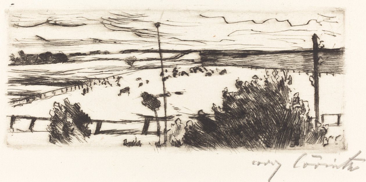 Rannikko (merimaisema) tekijältä Lovis Corinth
