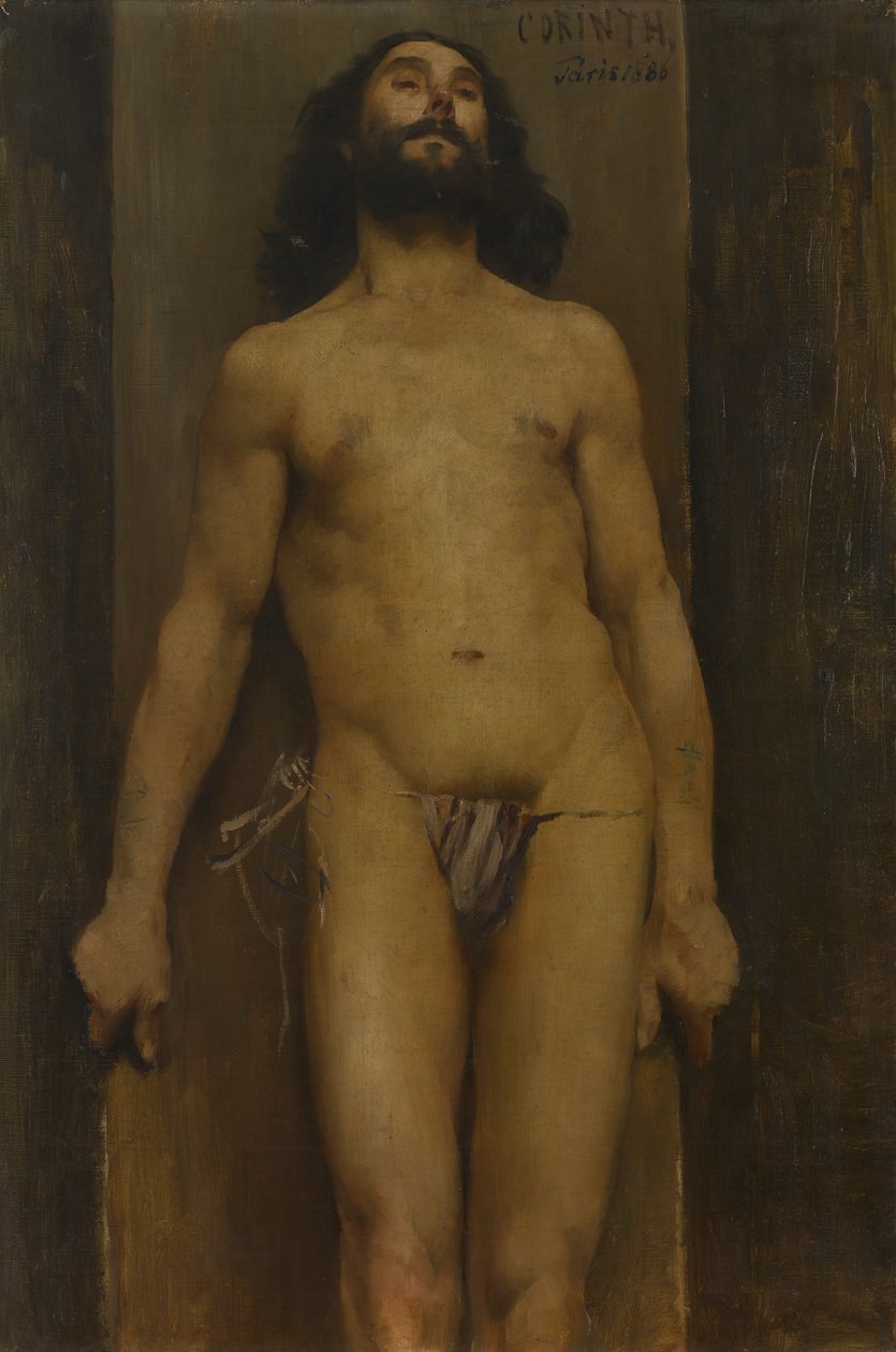 Mies alaston (M?nnlicher Akt) tekijältä Lovis Corinth