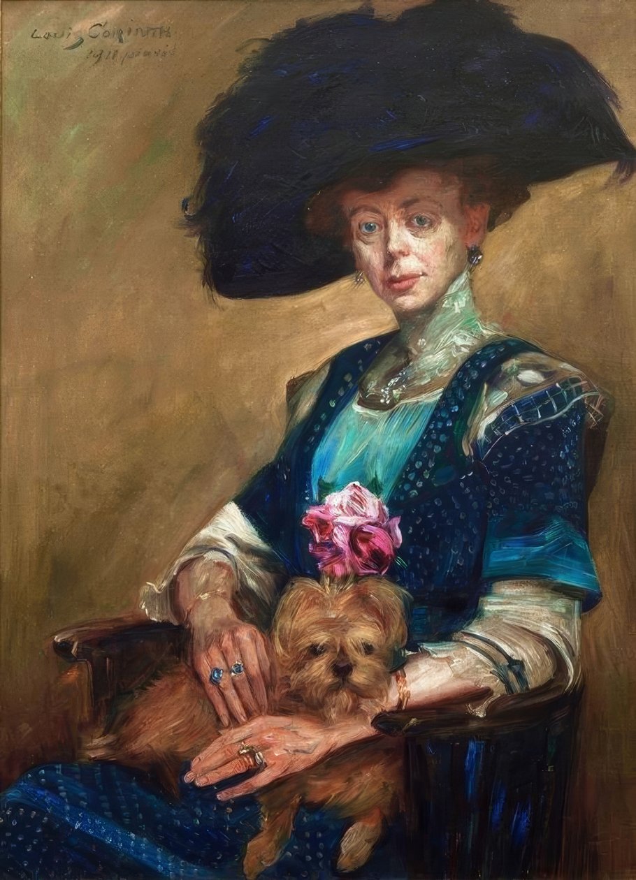 Muotokuva rouva Luther tekijältä Lovis Corinth
