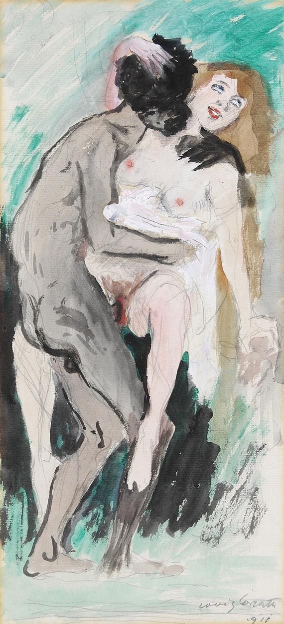 Musta ja blondi tekijältä Lovis Corinth