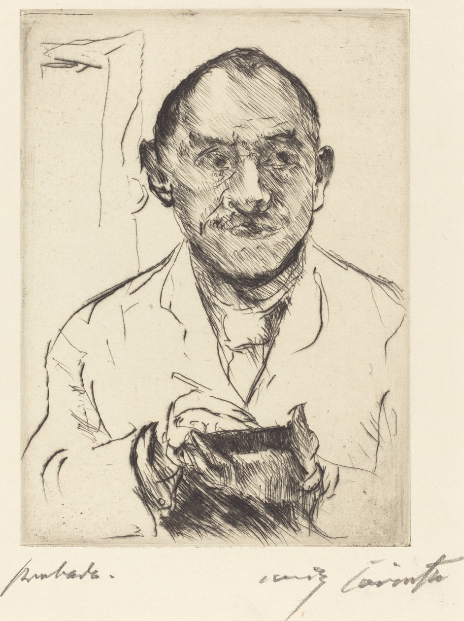 Omakuva, 1915. tekijältä Lovis Corinth