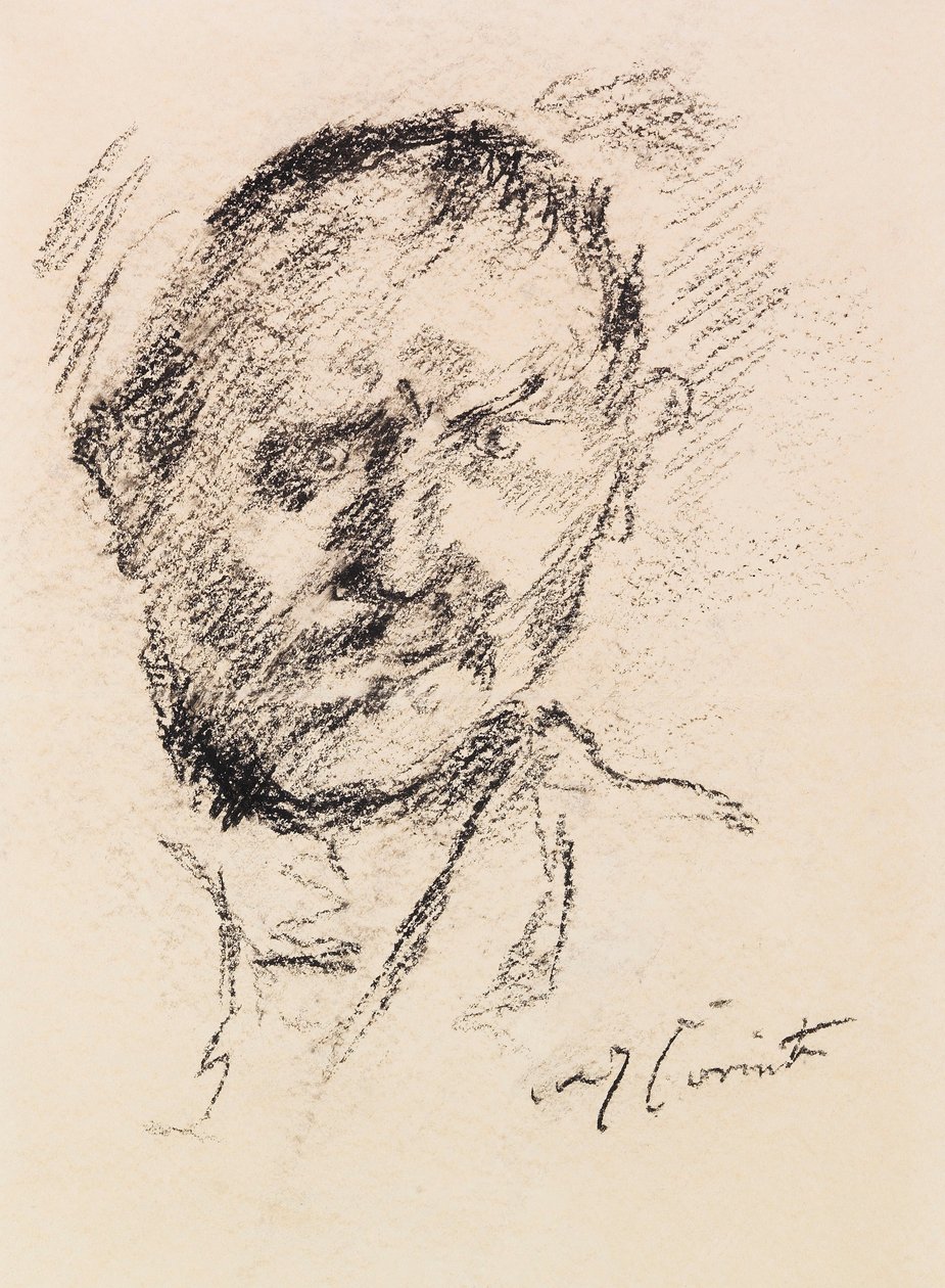 Omakuva, c. 1925. tekijältä Lovis Corinth