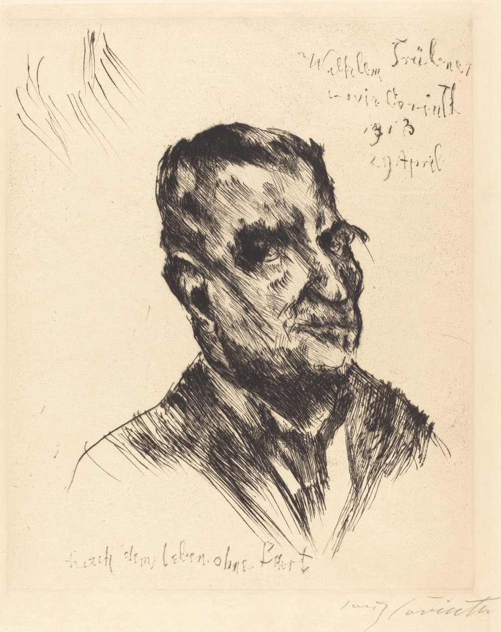 Wilhelm Trübner tekijältä Lovis Corinth
