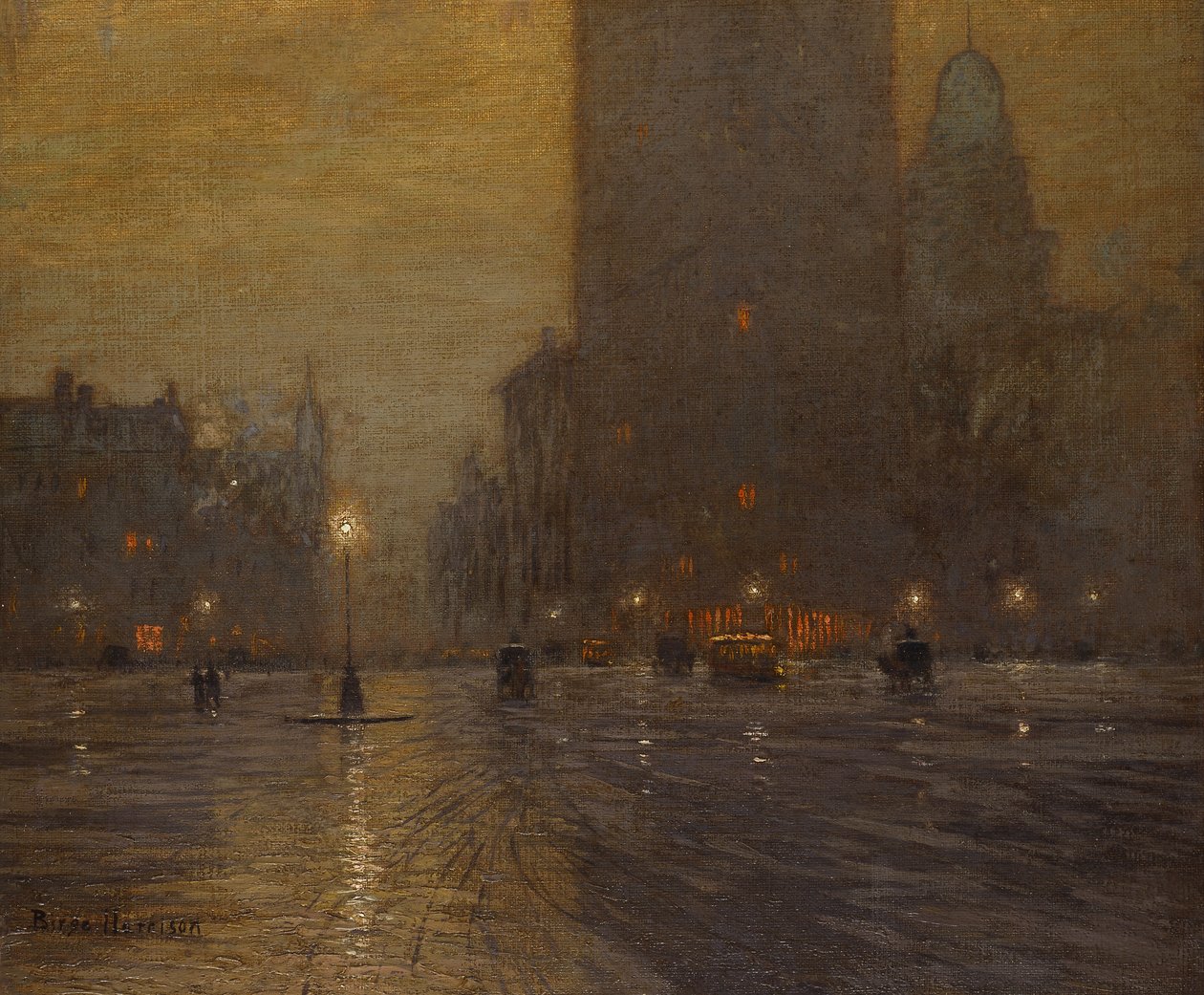 Madison Square, Sateinen yö tekijältä Lowell Birge Harrison