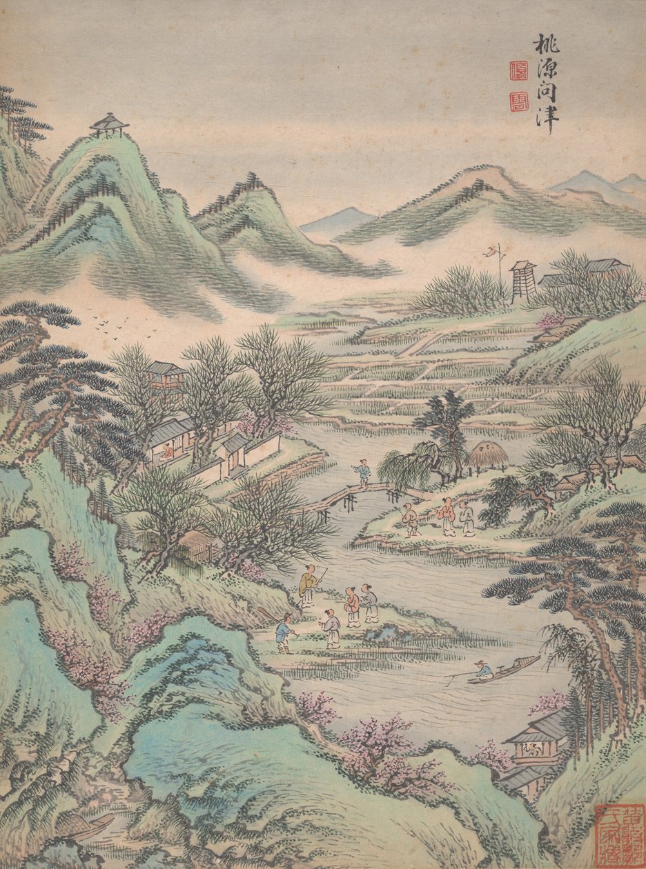 Kahdeksan maisemaa, 1699. tekijältä Lu Han