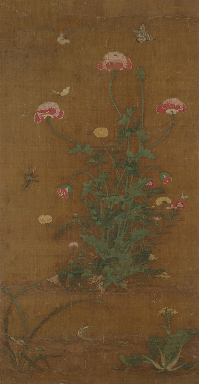 Kukat, 1300-luku. tekijältä Lu Jingfu