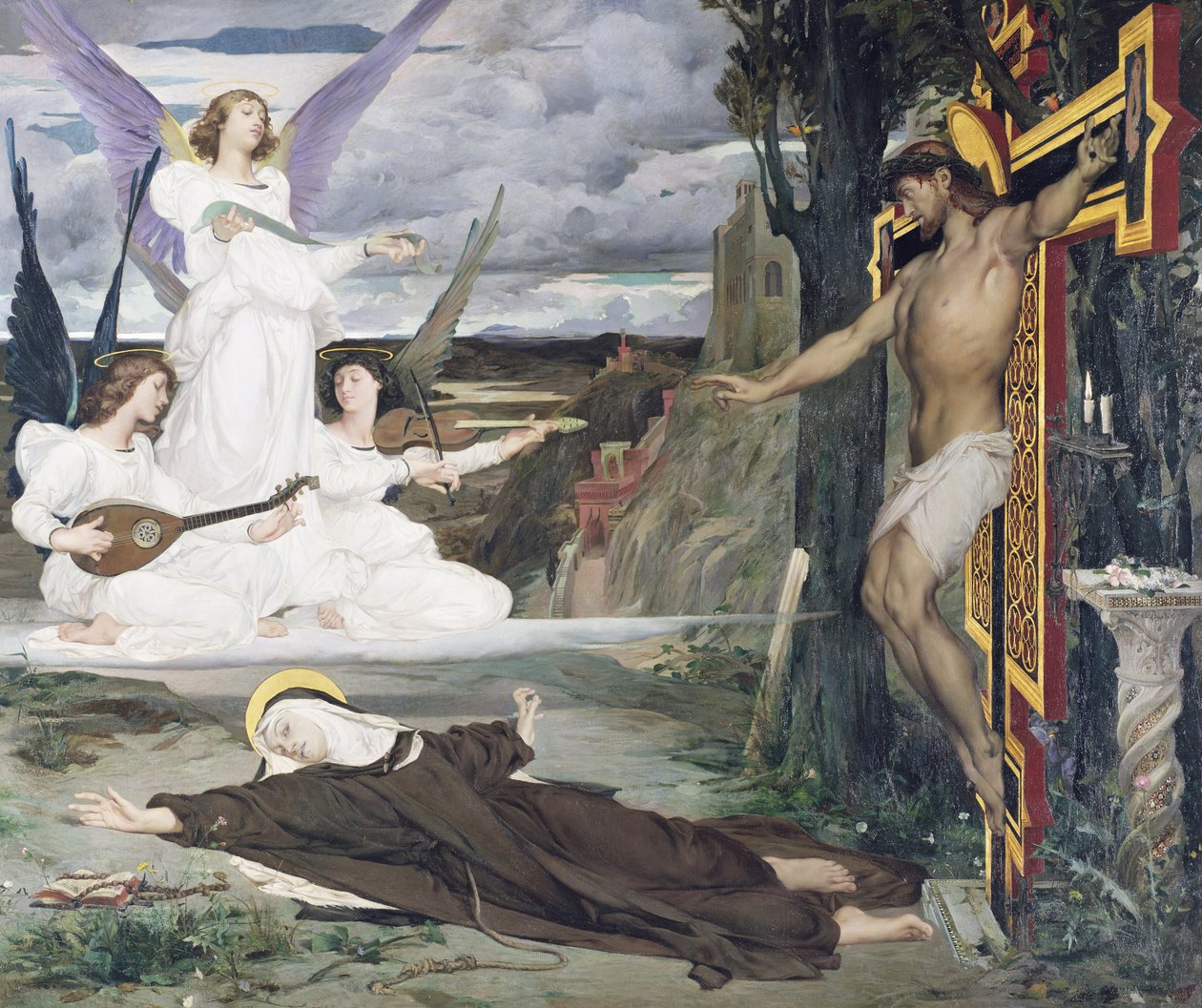 Visio, 1300-luvun legenda, 1872 tekijältä Luc Oliver Merson