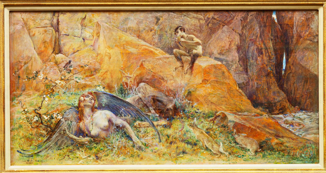 Pan ja Chimera tekijältä Luc Oliver Merson