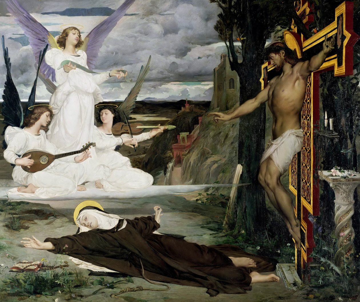 Visio, 1872. tekijältä Luc Olivier Merson