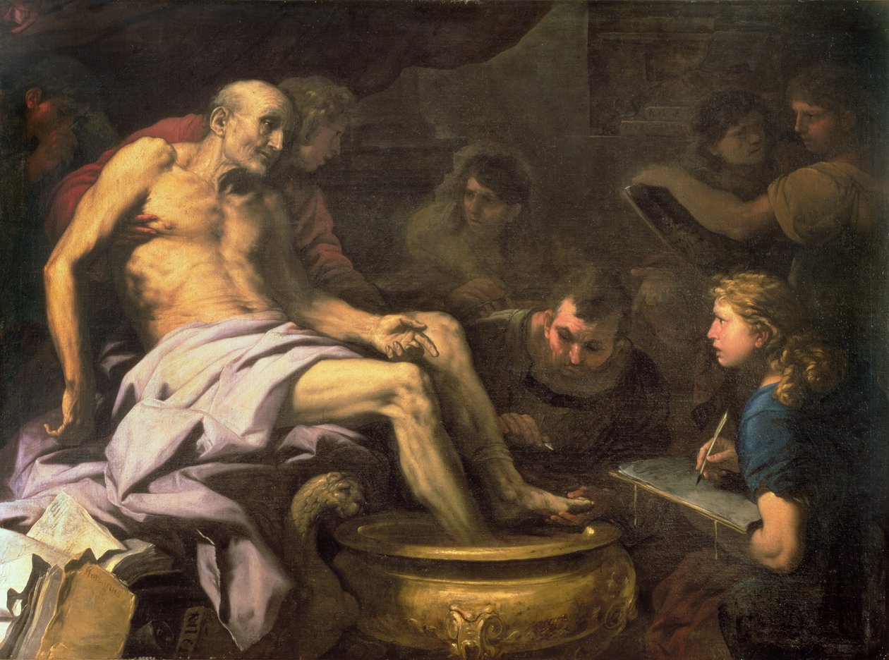 Senecan kuolema tekijältä Luca Giordano