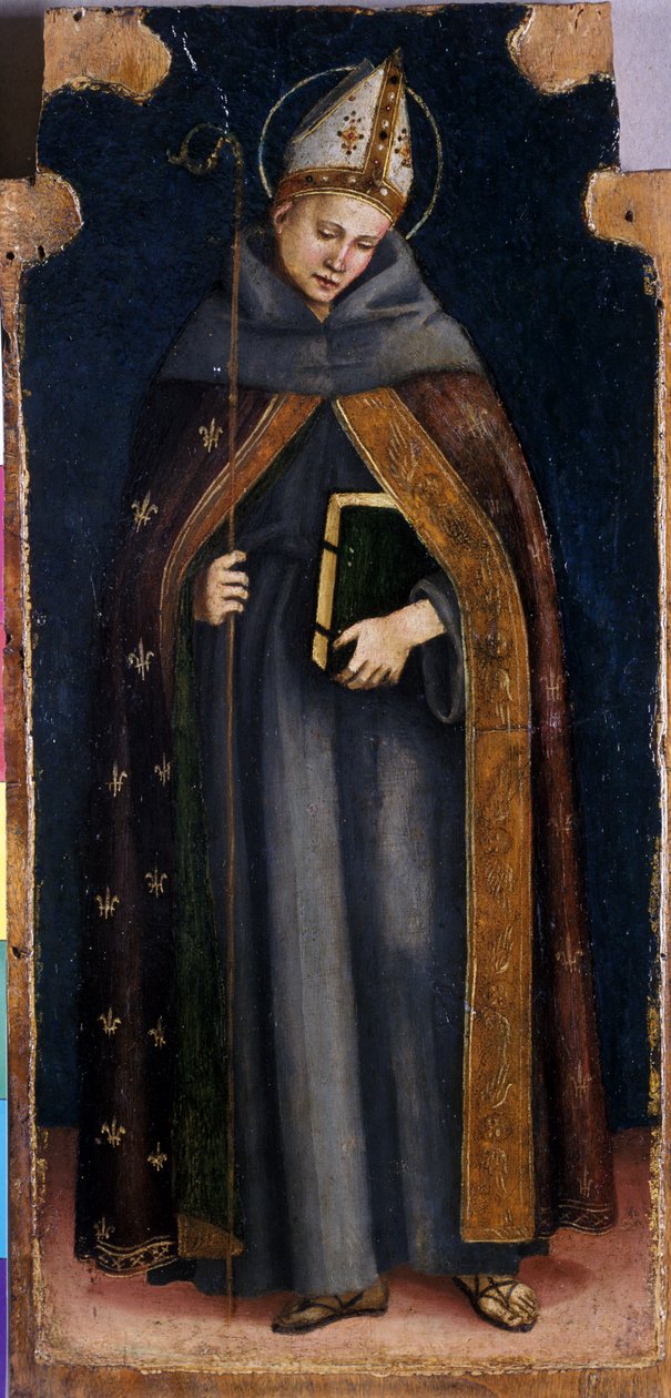 St. Louis of Toulouse, n. 1515-20 (tempera poppelipuulla) tekijältä Luca Signorelli