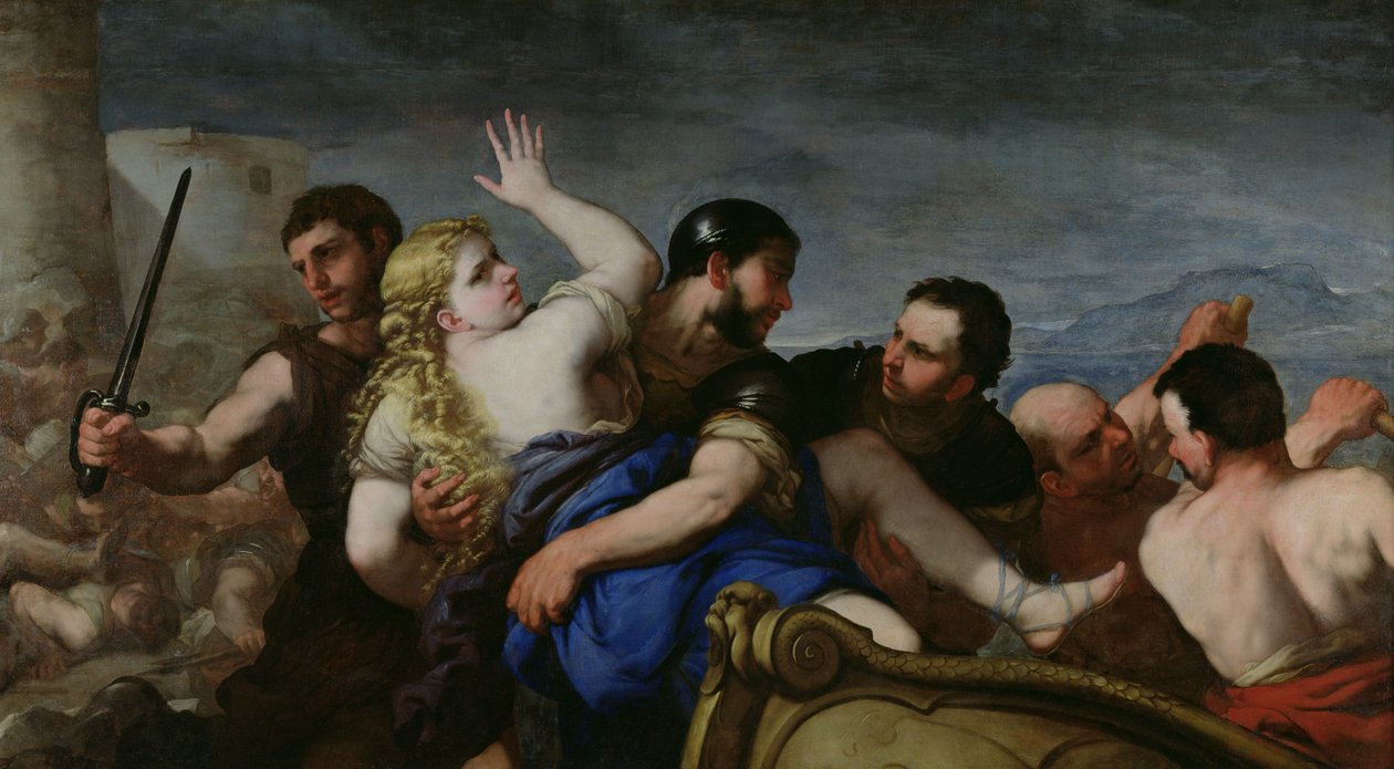Helenan sieppaus tekijältä Luca Giordano