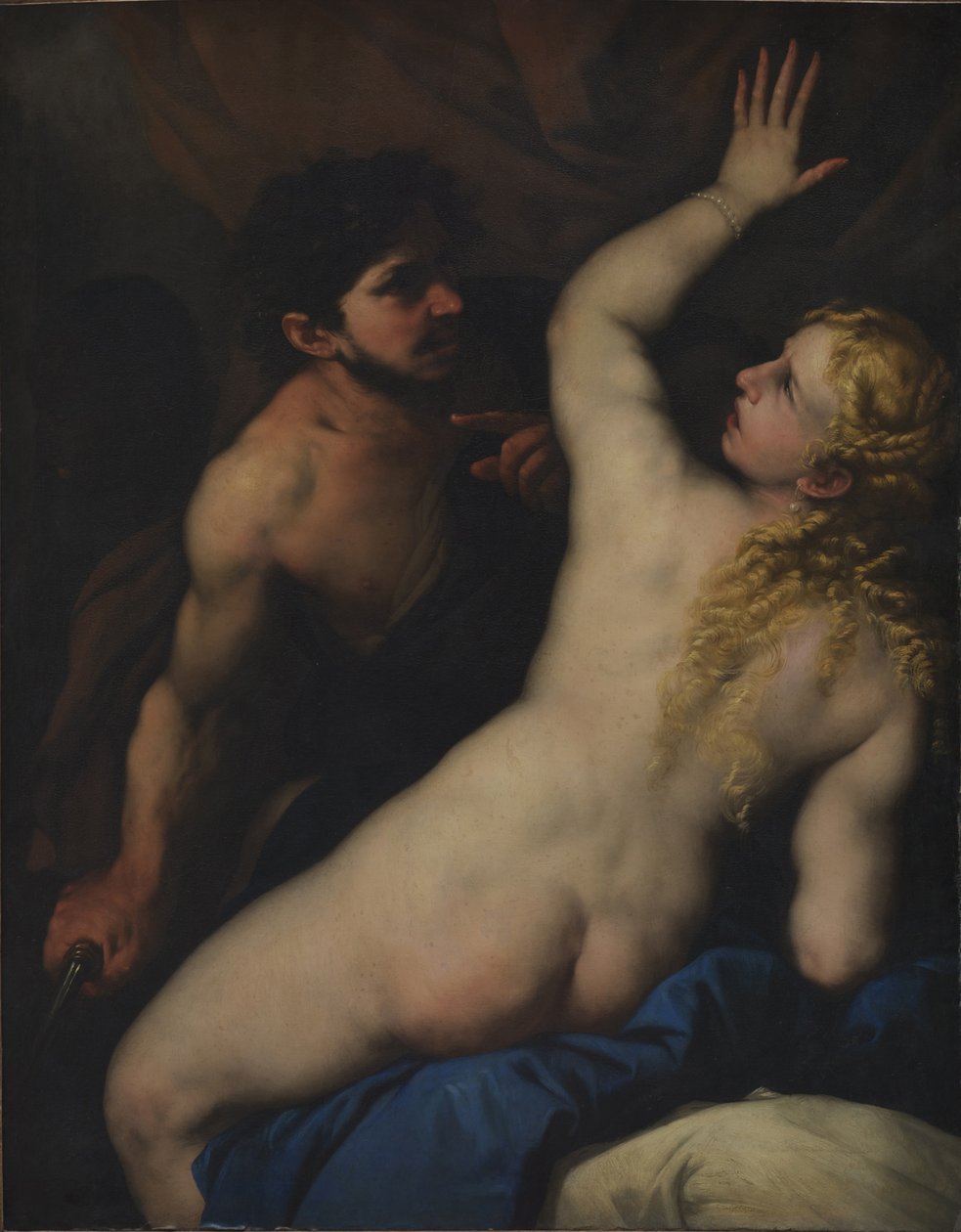 Tarquin ja Lucretia tekijältä Luca Giordano