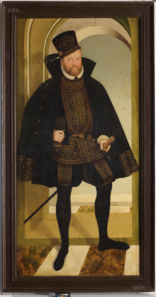 Vaaliruhtinaan elokuun muotokuva tekijältä Lucas Cranach the Younger  