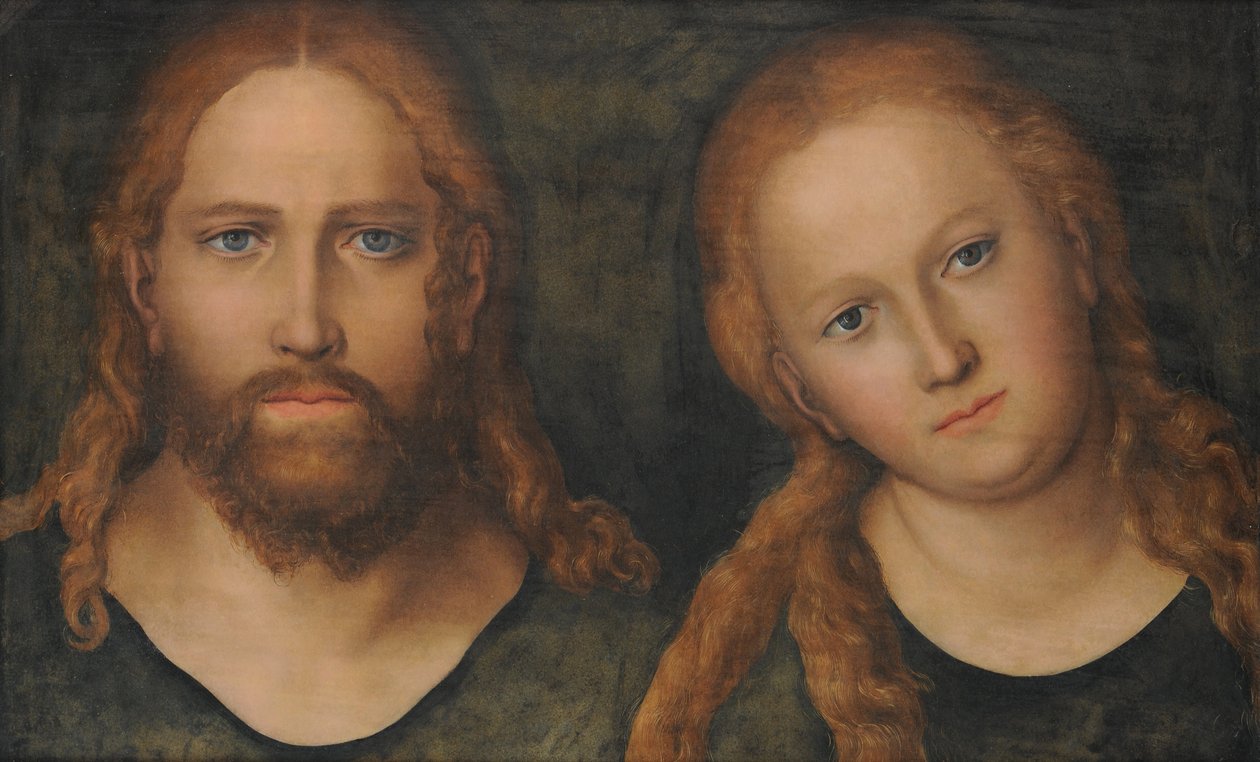 Christus ja Maria tekijältä Lucas Cranach the Elder