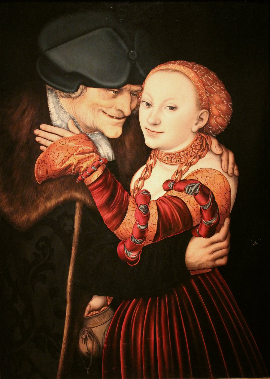Der verliebte Alte tekijältä Lucas Cranach the Elder