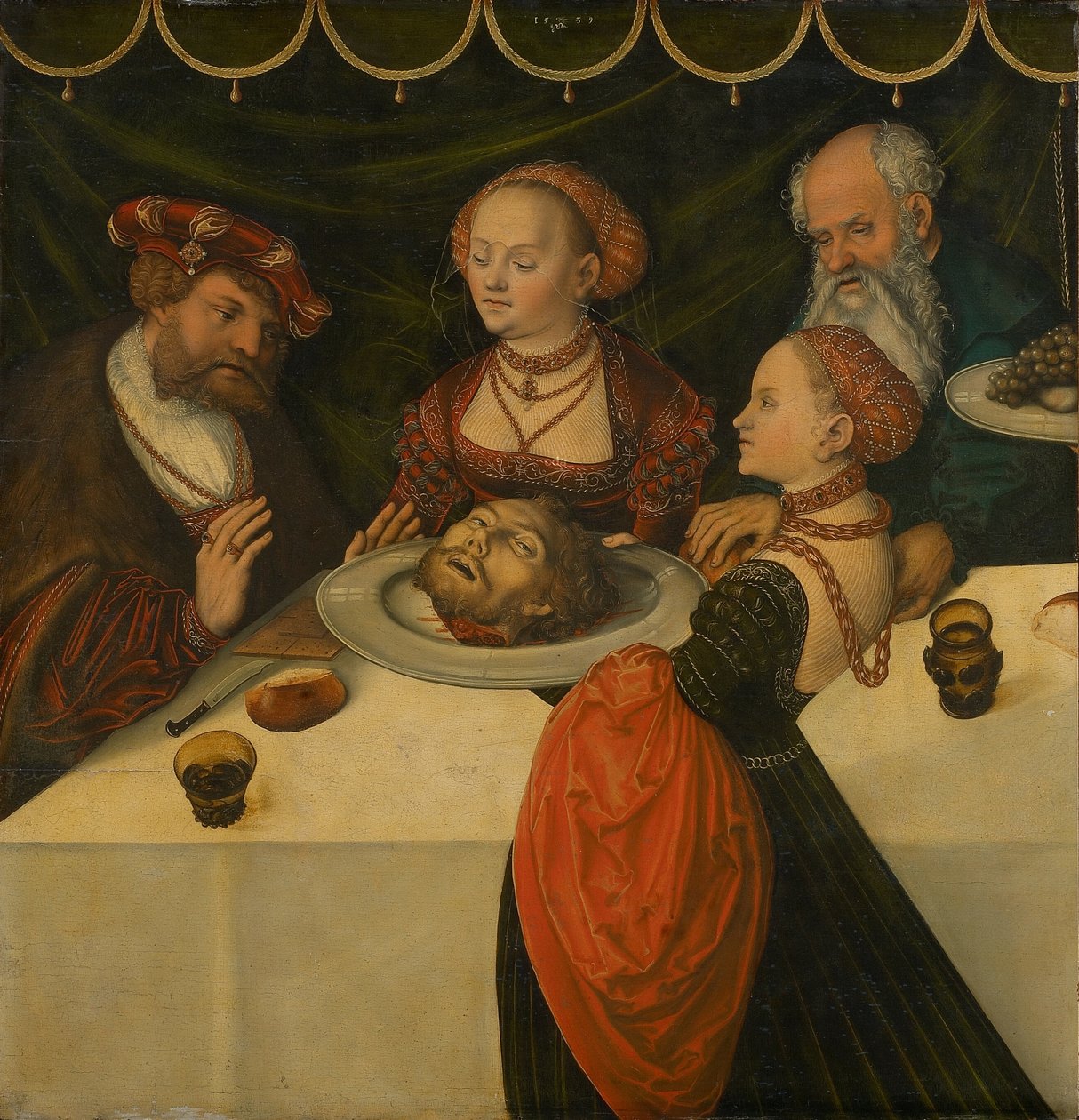 Gastmahl des Herodes tekijältä Lucas Cranach the Elder