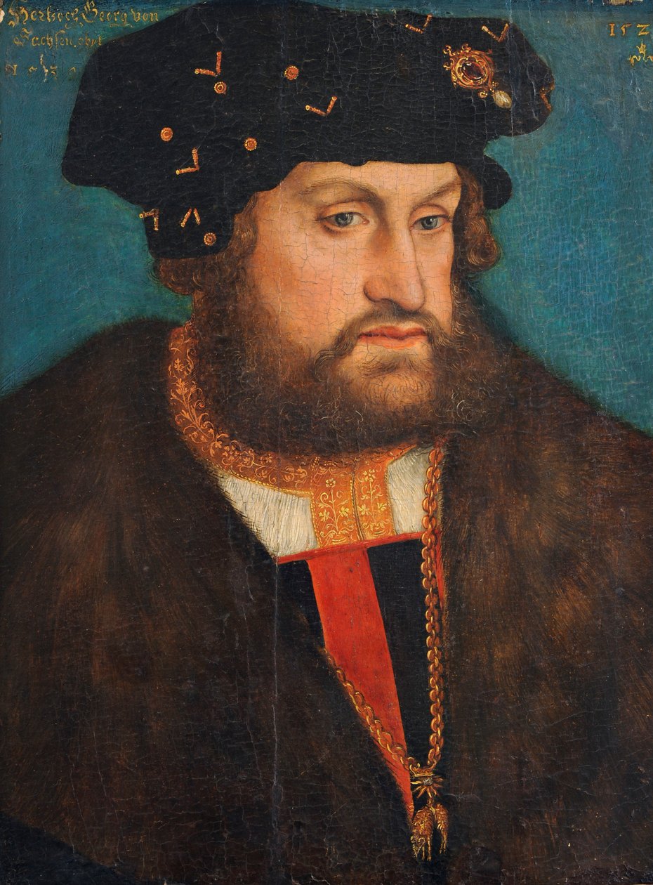 Herzog Georg von Sachsen tekijältä Lucas Cranach the Elder