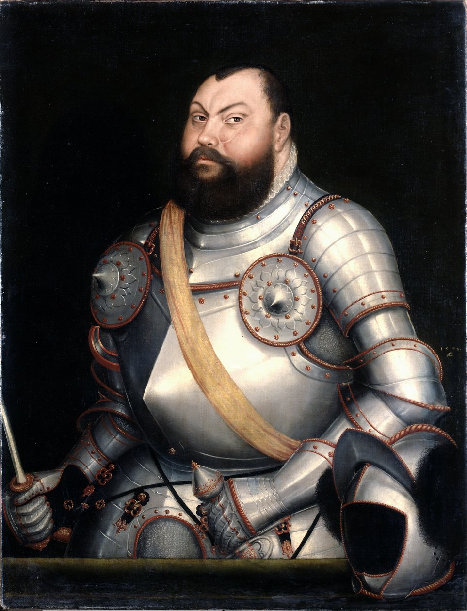 Kurfürst Johann Friedrich der Großmütige von Sachsen tekijältä Lucas Cranach the Elder