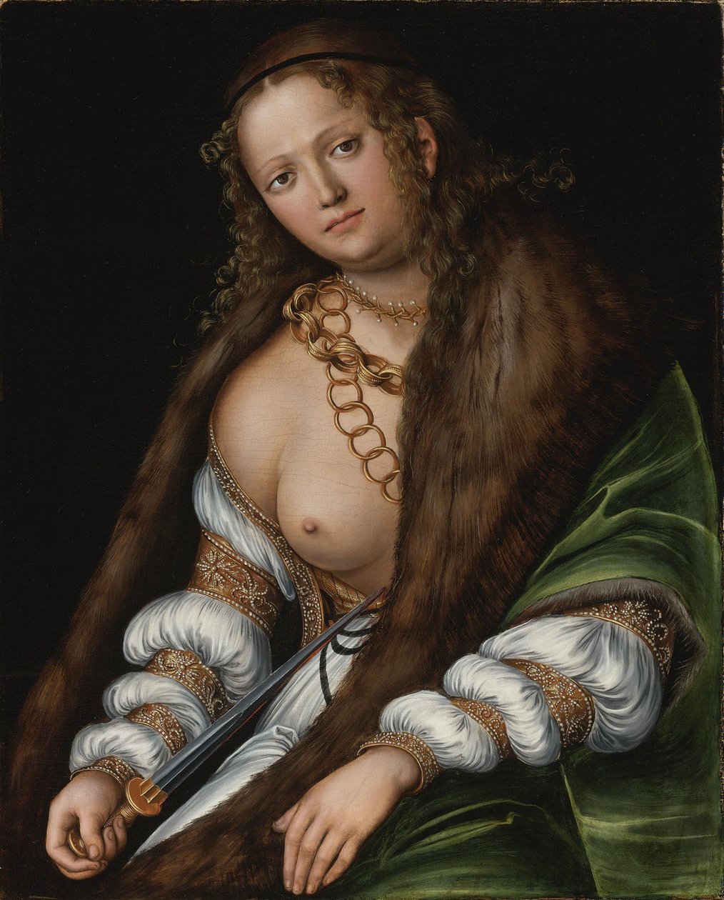 Lucretia tekijältä Lucas Cranach the Elder
