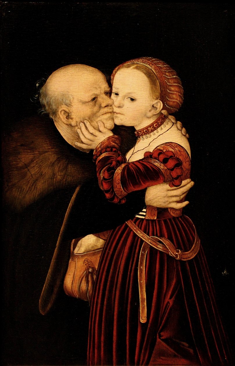 Vanha hölmö tekijältä Lucas Cranach the Elder