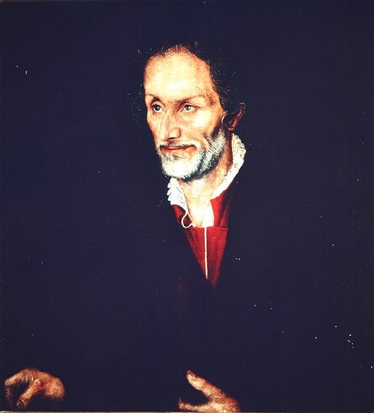 Muotokuva Philipp Melanchthonista (1497-1560) 1543 tekijältä Lucas Cranach the Elder