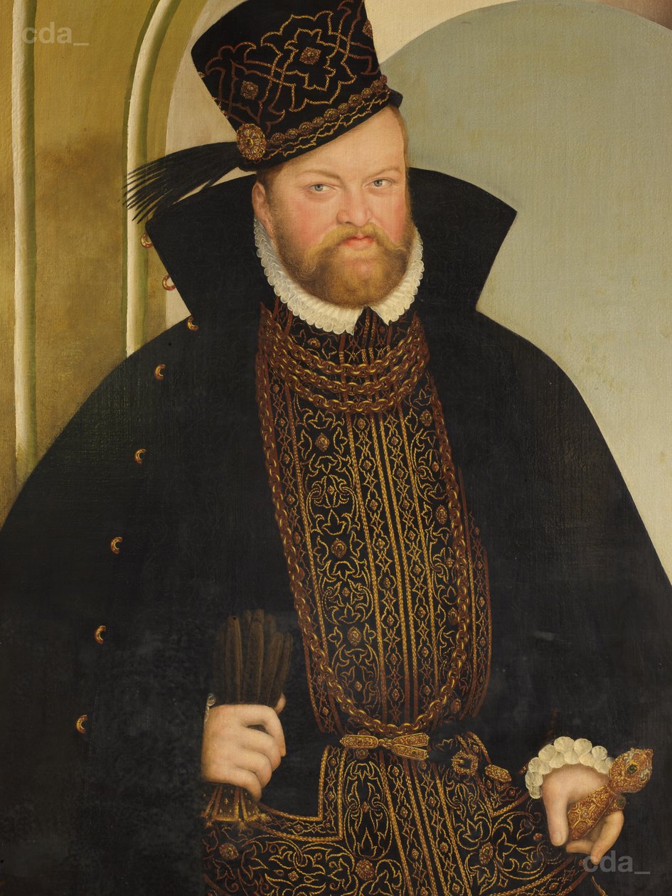Vaaliruhtinaan elokuun muotokuva tekijältä Lucas Cranach the Younger  