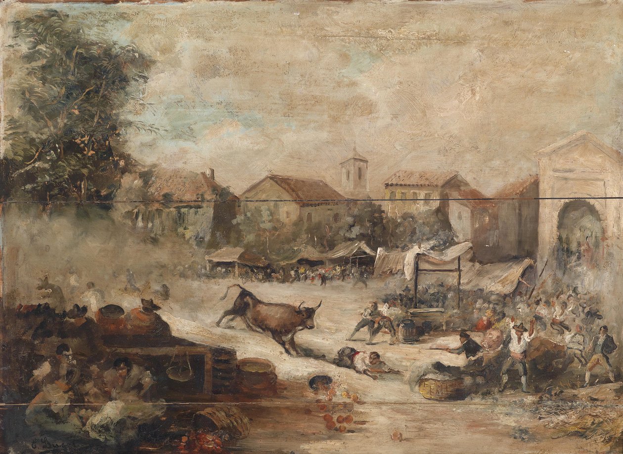 Dem Stier -yritys tekijältä Eugenio Lucas Velázquez