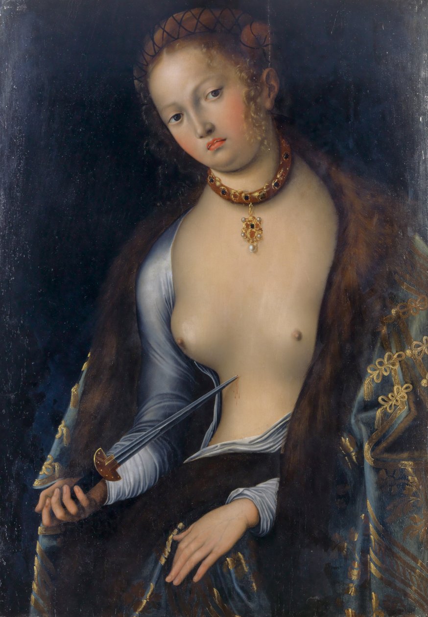 Lucretia tekijältä Lucas Cranach the Elder