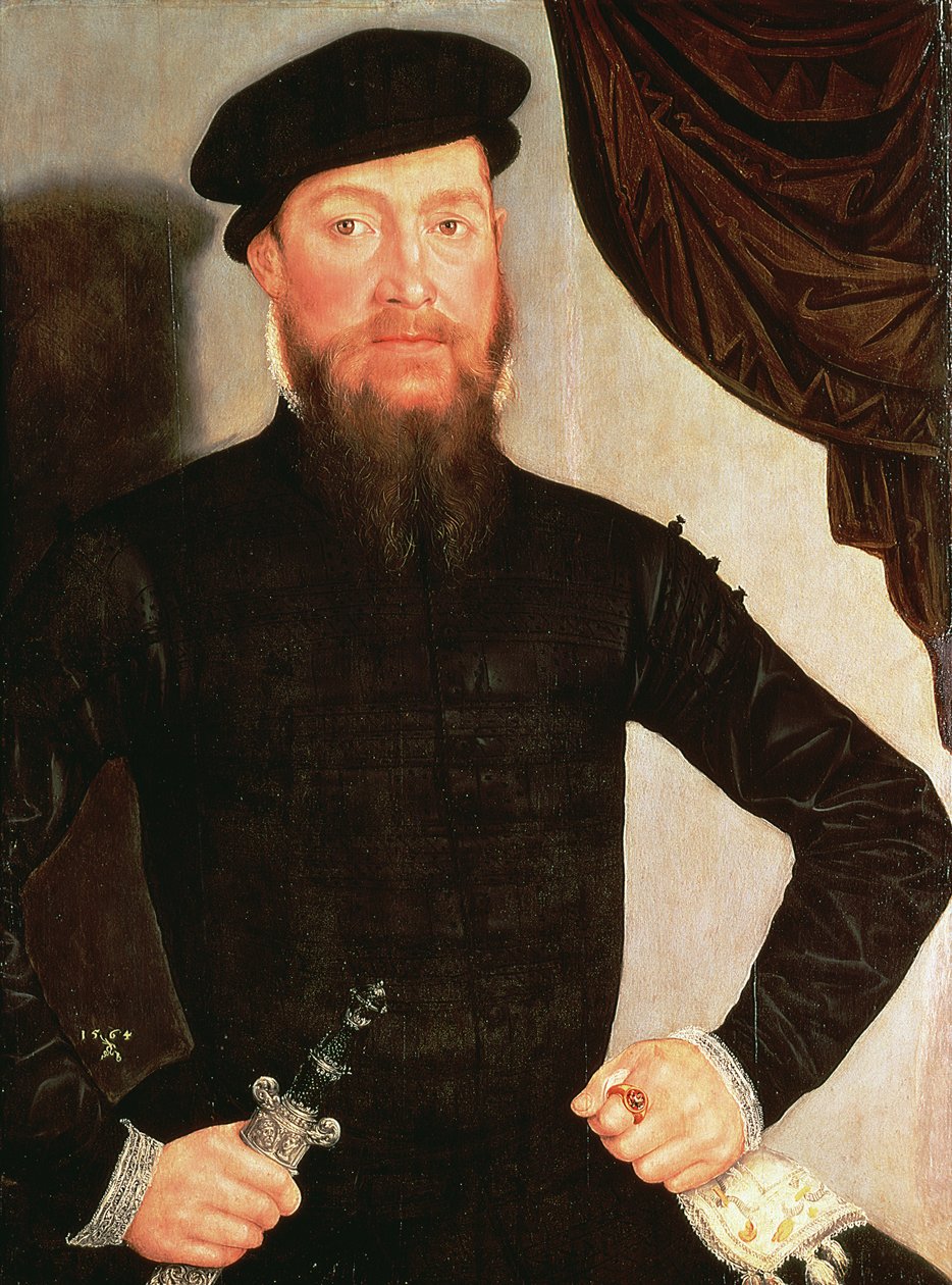 Huonekalut ja erilaiset esineet 1100- ja 1300-luvuilta tekijältä Lucas the Younger Cranach