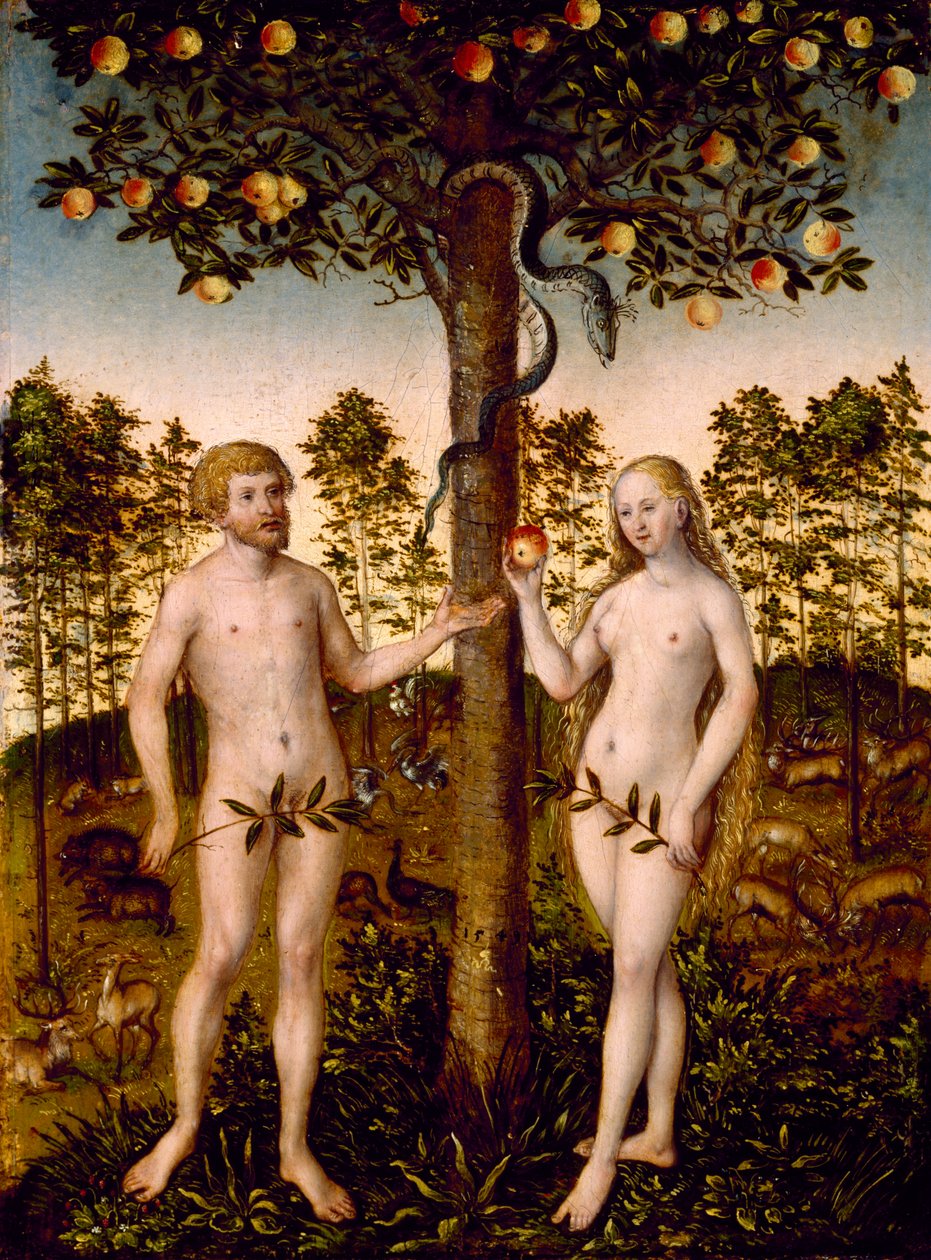 Huonekalut ja erilaiset esineet 1100- ja 1300-luvuilta tekijältä Lucas the Younger Cranach
