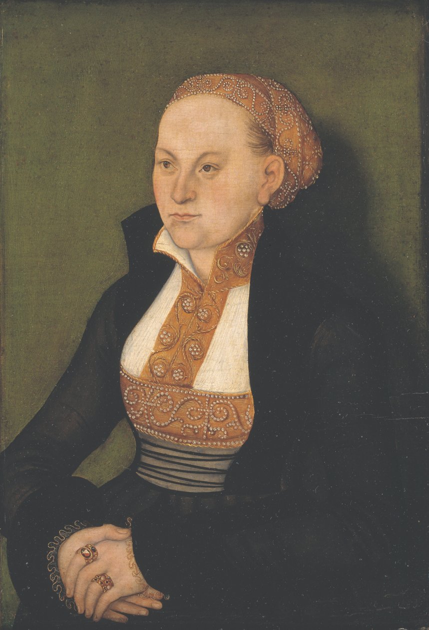 Naisen muotokuva tekijältä Lucas Cranach d.Æ.