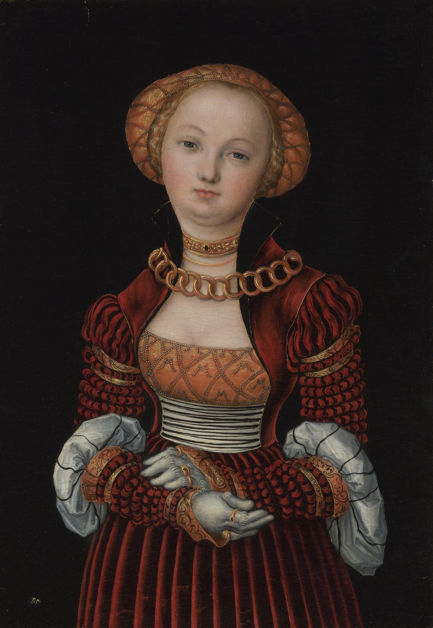 Bildnis einer Frau tekijältä Lucas Cranach the Elder