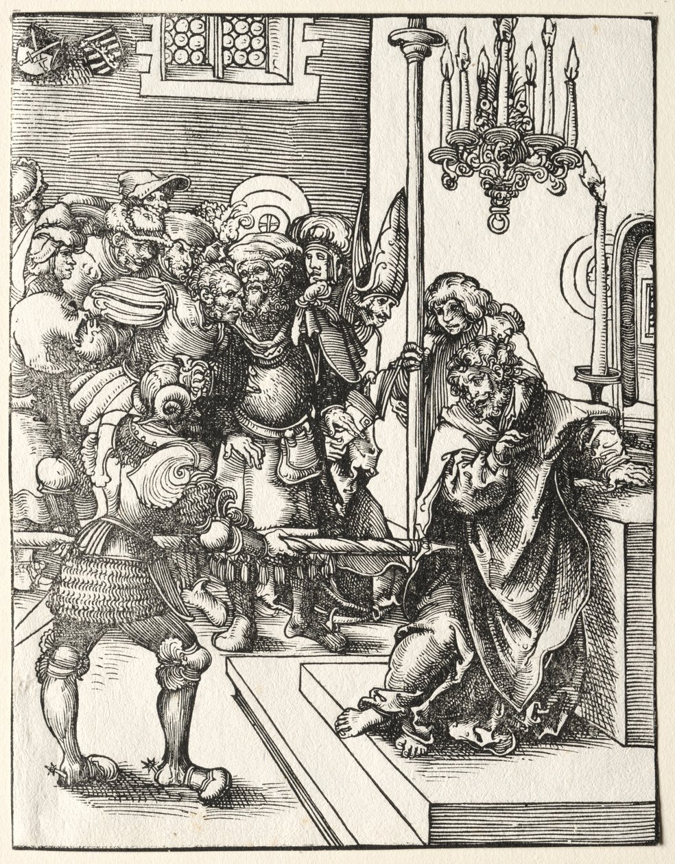 Pyhän Tuomaan marttyyrikuolema. tekijältä Lucas Cranach the Elder