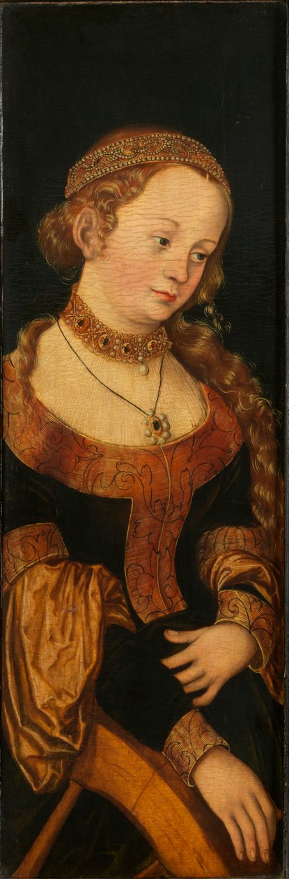Pyhä Katariina, 1500-luvun alku.. tekijältä Lucas Cranach the Elder