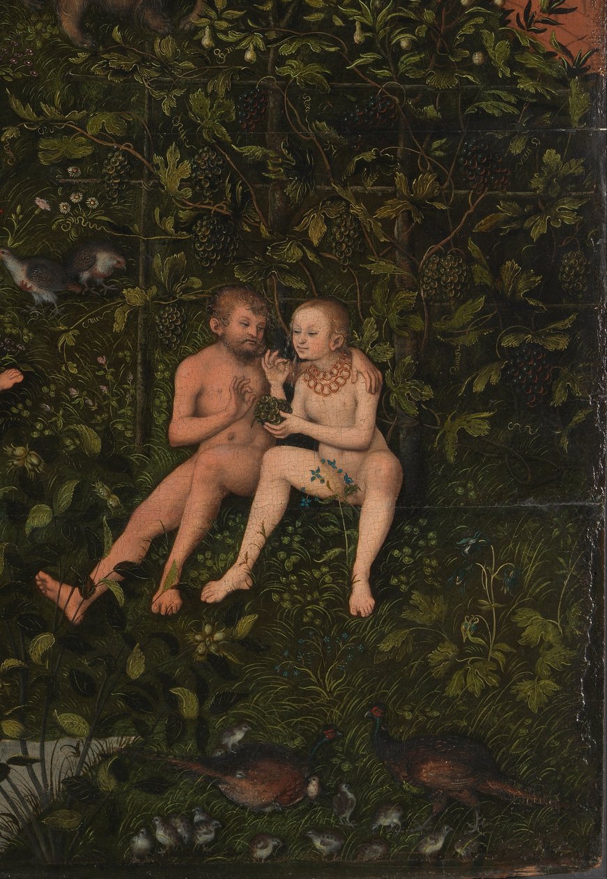 Kultaisen ajan yksityiskohta tekijältä Lucas Cranach the Elder