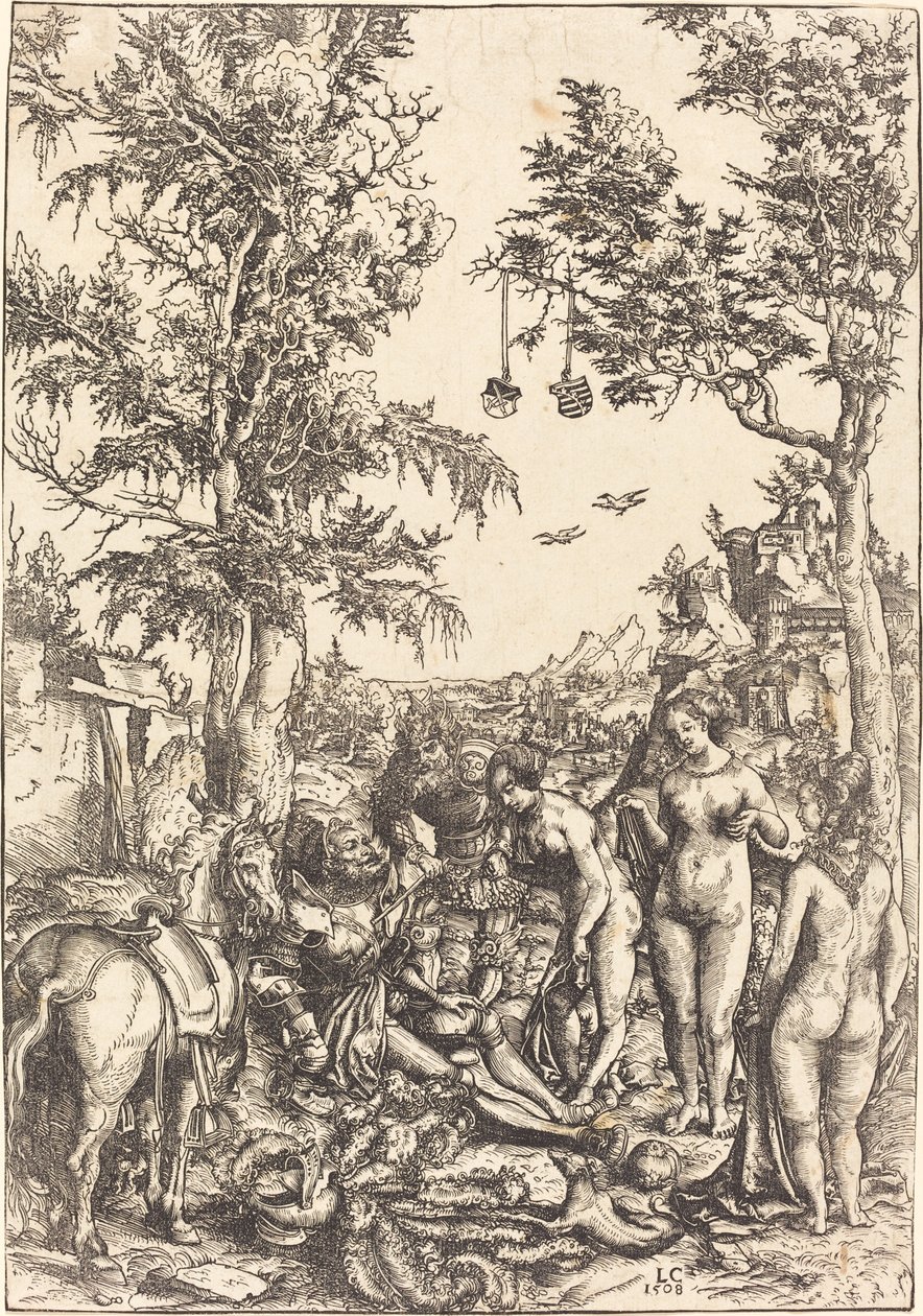 Pariisin tuomio tekijältä Lucas Cranach the Elder
