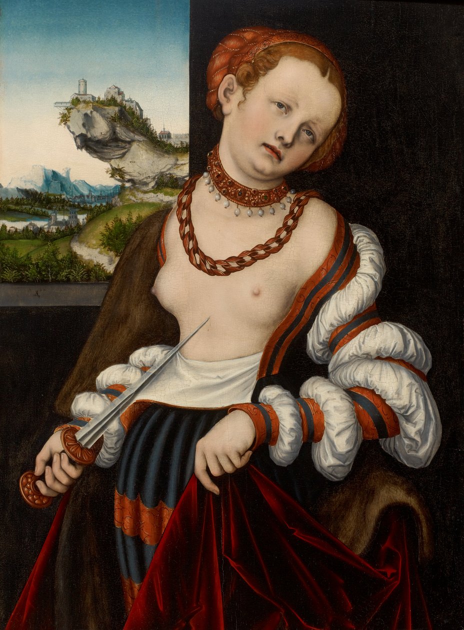 Lucretian itsemurha tekijältä Lucas Cranach the Elder