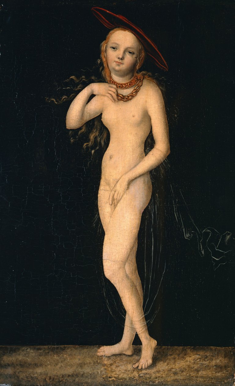Venus tekijältä Lucas Cranach the Elder