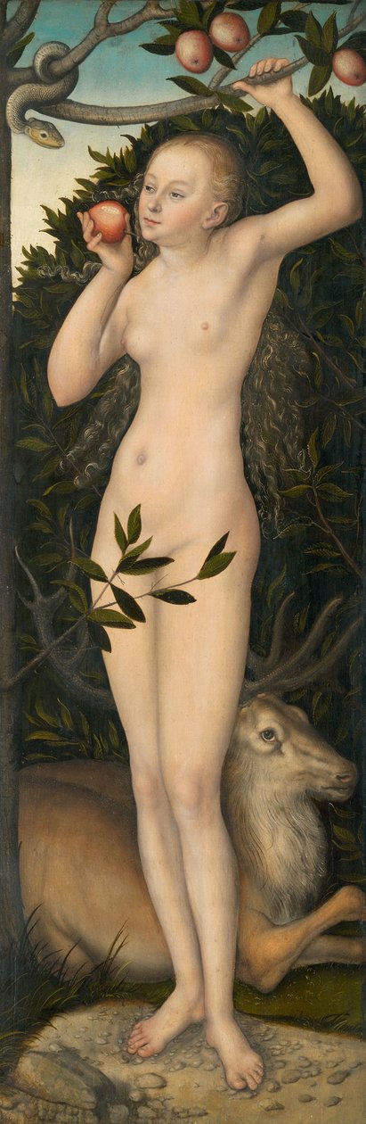 Eve tekijältä Lucas the Elder Cranach